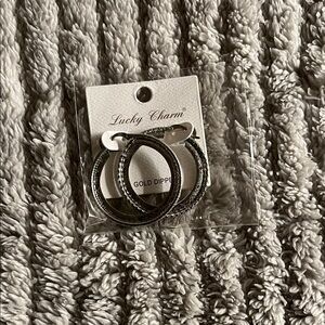 Silver Hoop Earrings